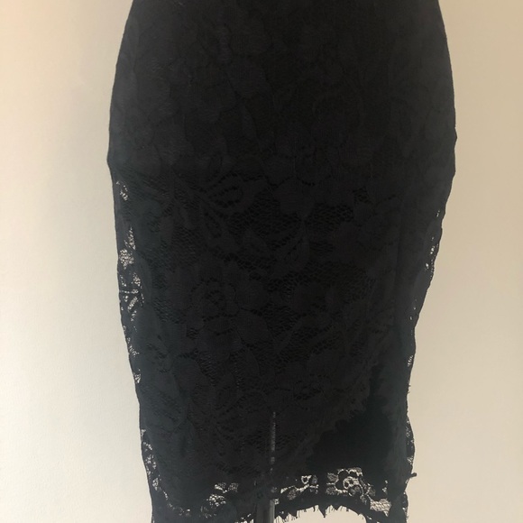 Used Hommage Los Angeles Laced Dress - Picture 4 of 7